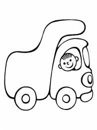 Для маленьких Раскраски для маленьких с жирным контуром