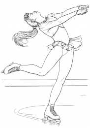 фигурное катание Катание не льду фигуристов. Фигурное катание в коньках