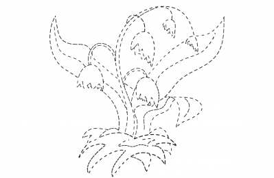 Соедини по точкам Весенние цветы