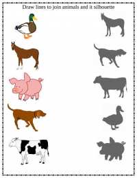 Что к чему подходит Найди соответствие между фигурами