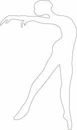 Контуры балерины Контуры и шаблоны балерин для вырезания скачать бесплатно онлайн