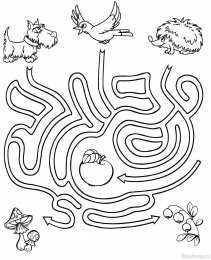 Лабиринт Лабиринты для детей 8-9 лет