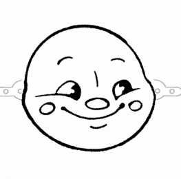 Колобок Раскраска колобок для детей распечатать в хорошем качестве 