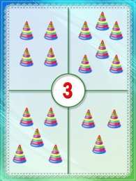 Все Задания с цифрами Тренируем счет. Посчитай сколько нарисовано. Карточки по математике ранее развитие. Подготовка к школе 