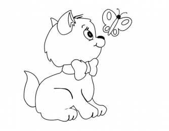 Для девочек Раскраски с животными для девочек