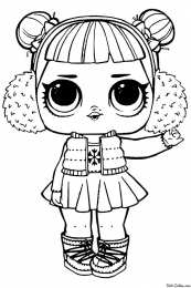 Куклы раскраски с куклами лол для девочек