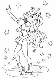 фигурное катание Катание не льду фигуристов. Фигурное катание в коньках