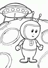 Инопланетяне Раскраски инопланетян и монстров для девочек и мальчиков