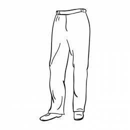 Брюки Брюки штаны и джинсы. Раскраски одежда