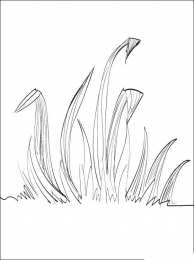 Контуры травы Трафареты и шаблоны травы для дизайна и декора