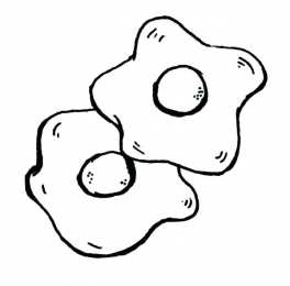 яйца Раскраски яиц , яичницы и скорлупы