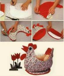 Поделки на пасху Идеи для поделок к пасхе выкройка и поделка курицы