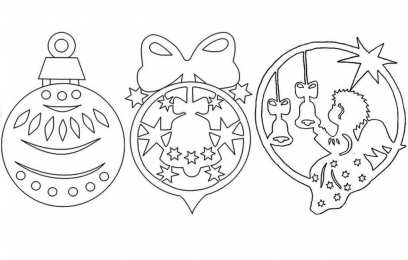 Вытынанки Узоры на новый год. Вытынанки