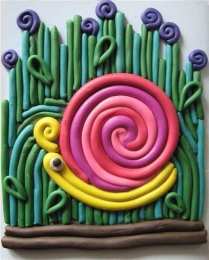 Лепим животных и природу Поделки из пластилина на тему природа животные насекомые