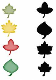 Что к чему подходит Найди соответствие между фигурами