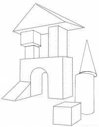 Конструктор Детский конструктор из блоков. Раскраски 