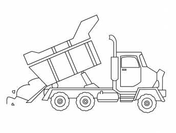 Для мальчиков Строительная техника для мальчиков. Раскраски с тяжелой техникой