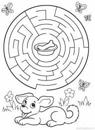 Лабиринт Лабиринты для детей 6-7 лет