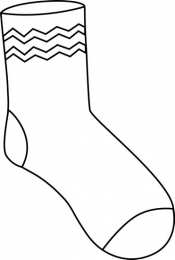 Носки Раскраски с носками