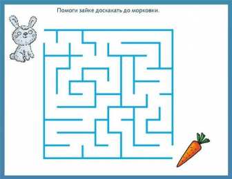 Пройди лабиринт Задания на прохождение лабиринта. Раннее развитие детей