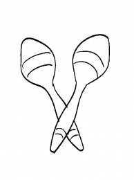 Маракасы Раскраски с маракасами