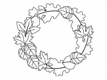 Осень Букет из осенних листьев