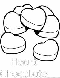 Шоколад Шоколадки. Раскраски с плитками шоколада и шоколадными конфетами