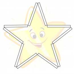 Счетные палочки Фигуры из цветных счетных палочек