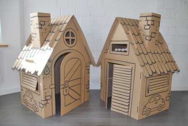 Дом из бумаги или картона Поделки дома из бумаги или картона