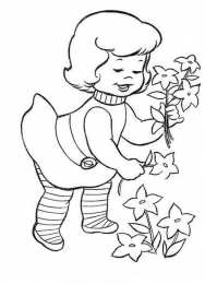 Для девочек Раскраски для девочек с куклой Шерри и животными