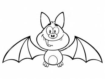 Летучая мышь Летучая мышь которая летает или висит вверх ногами