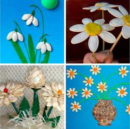 Аппликации на весенние праздники Аппликации из бумаги по весенней тематике с цветами