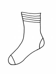 Носки Раскраски с носками