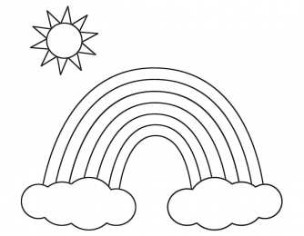 Радуга Явления природы. Радуга