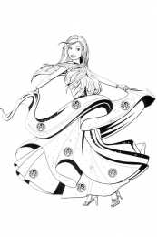 Барби Барби в крутом платье