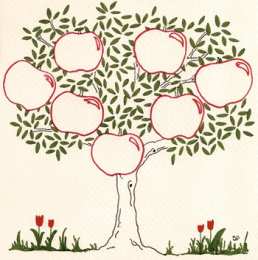 семейное дерево Семейное или фамильное генеологическое дерево