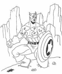 Капитан Америка Капитан Америка с щитом