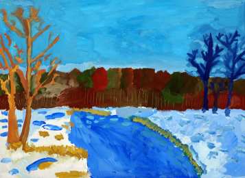 Весна дети рисуют про весну