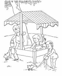 Лето Раскраски про лето