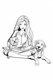 Барби Барби и домашние животные