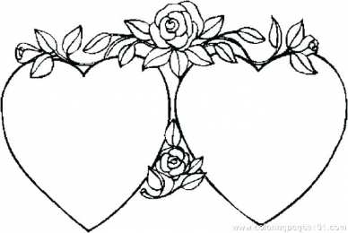 Контуры сердца. Сердечки Контуры сердец и валентинок для вырезания, поделок и аппликаций