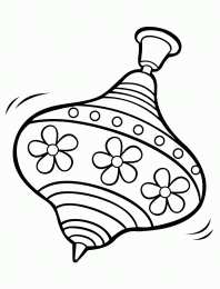 Юла Раскраски с юлой