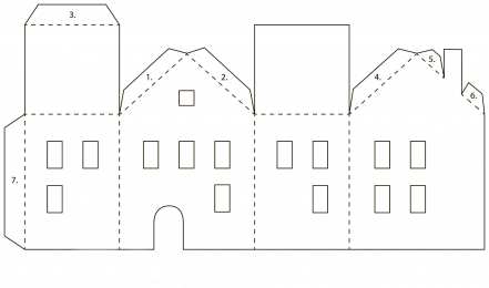 Дом из бумаги или картона Поделки дома из бумаги или картона