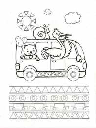 Прописи с фигурами Простые прописи с фигурами для подготовки руки к письму