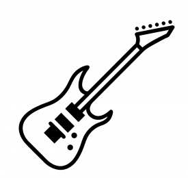 Музыкальные инструменты Раскраски с гитарой. Струнные музыкальные иснтрументы