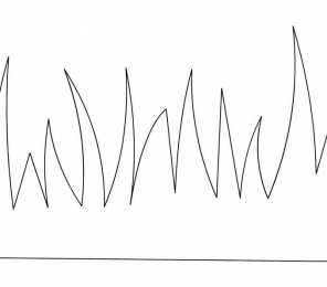 Контуры Трафареты и шаблоны травы для декора и дизайна