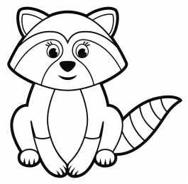 Животные по категориям Енот