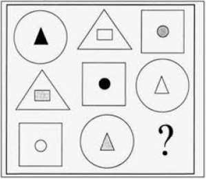  Рассмотри таблицу выяви закономерности и найди какого предмета не хватает