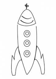  Раскраски про космос