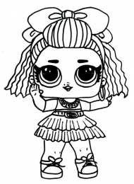  Раскраски LOL surprise 4-ая серия